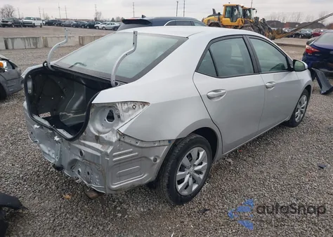 2016 Toyota Corolla Le from USA, damaged, VIN 2T1BURHE4GC622957